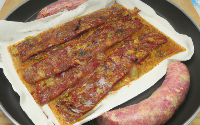 Galettes de ratte à l'andouille de Vire