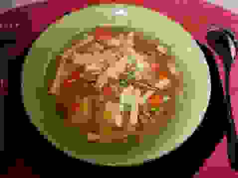 Cuisine italienne : minestrone