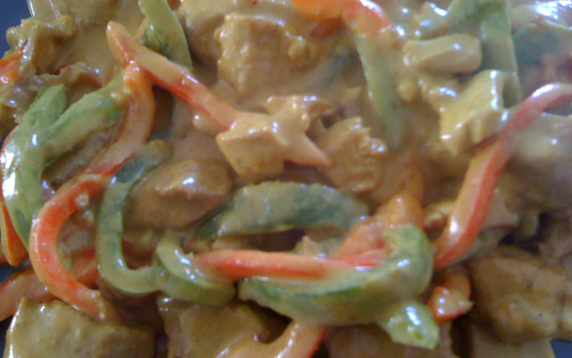 Thon épicé au lait de coco