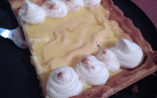 Tarte à la crème comme à Aurillac