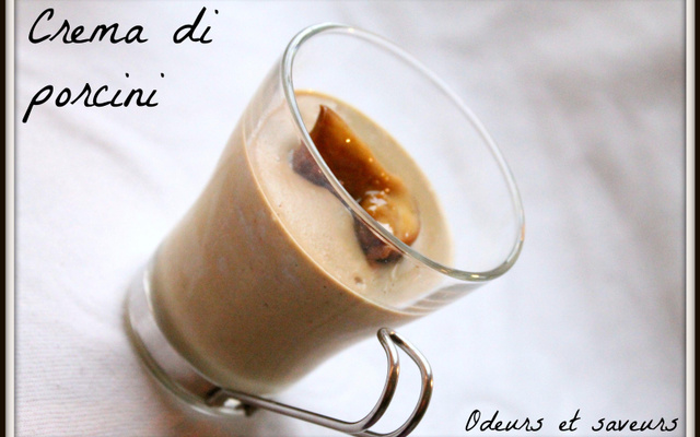Velouté de cèpes maison