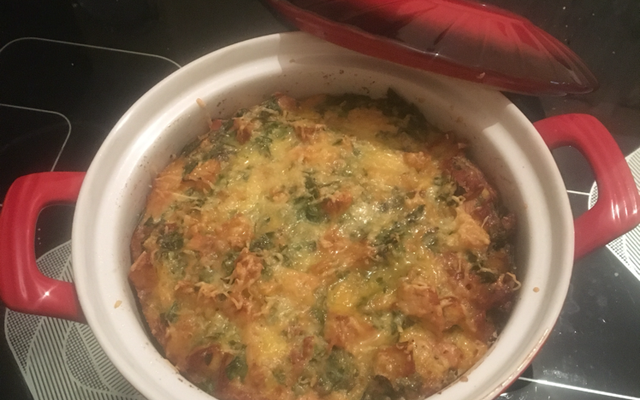 Gâteau de pâtes Rigatoni