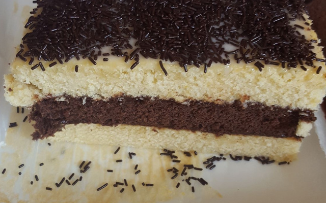 Napolitain au chocolat noir
