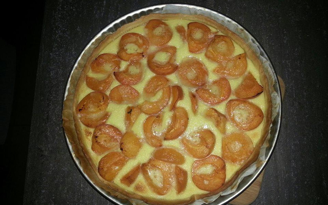 Tartelette aux abricots