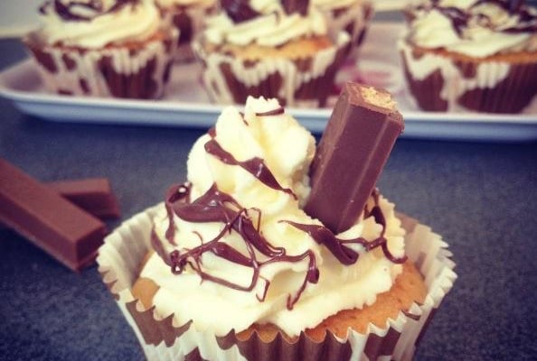 Cupcakes kit kat