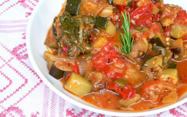 Confit de ratatouille