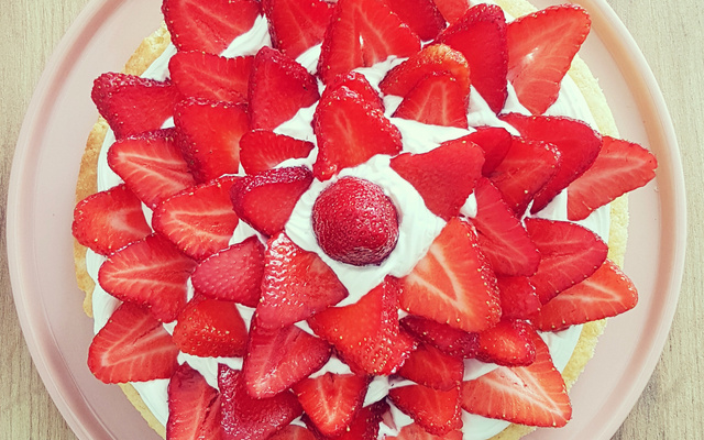 Tartelettes à la fraise façon sablé breton