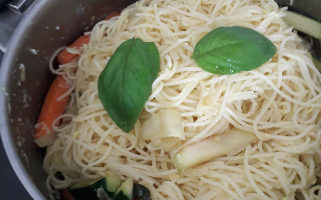 Carbonara végétarienne