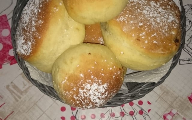 Beignets au chocolat blanc