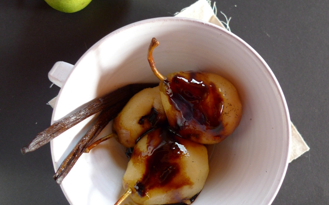 Poires balsamiques