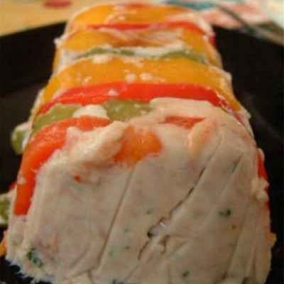 Cake au thon aux 3 poivrons