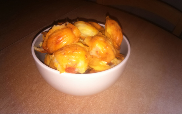 Madeleines chorizo chèvre