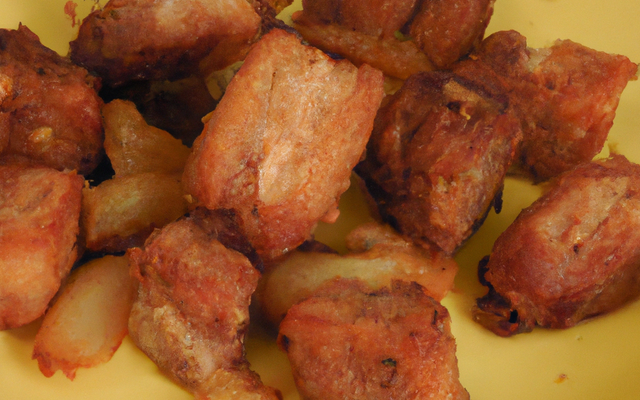 Fritons de couennes de porc