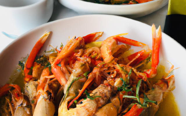 Ecrevisses à l'huile d'olive et au citron