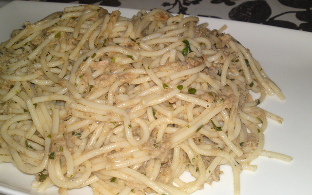 Spaghettis au thon