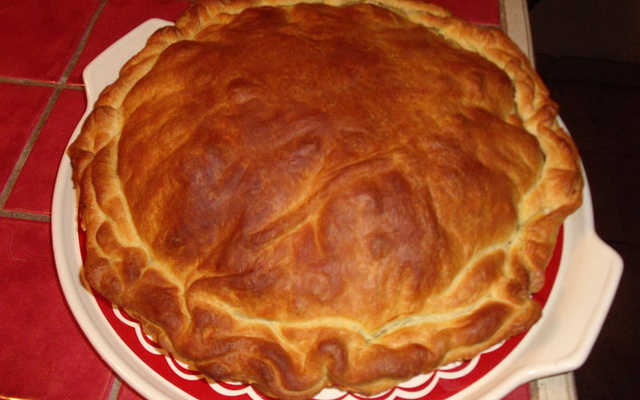 Tourte aux brocolis et munster