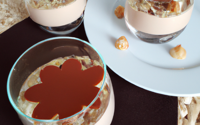 Mousse au chocolat éclats de nougatine