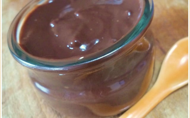 Crème au chocolat comme une danette