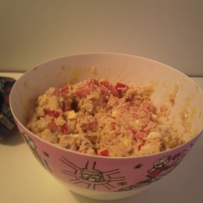 Salade de riz au thon