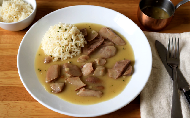 Langue de bœuf sauce madère