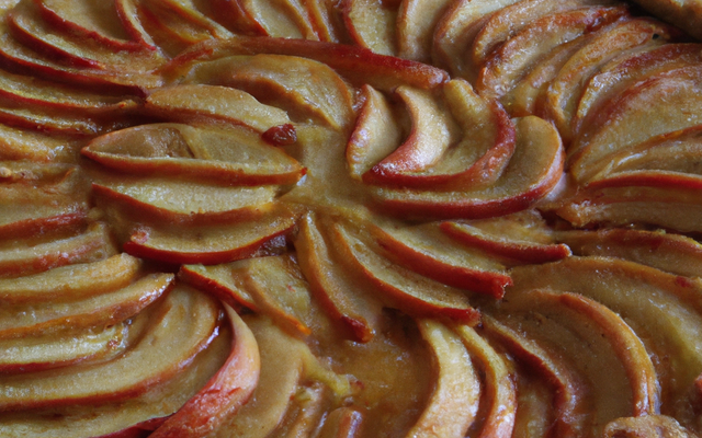 Tarte aux pommes gourmande