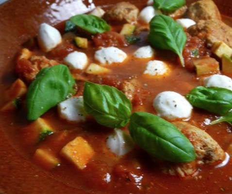 Boulettes de poulet aux saveurs italiennes