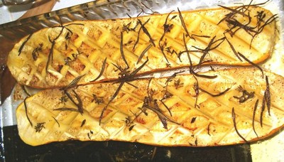 Courgettes grillées