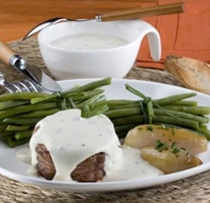 Tournedos sauce Saint Agur