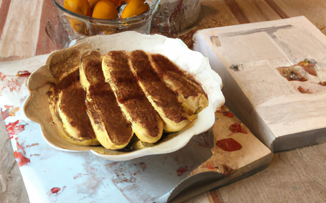 Tiramisu à la confiture de châtaignes