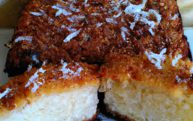 Cake des îles à la noix de coco