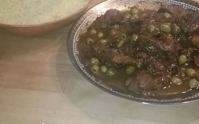 Tajine d'agneau aux pruneaux