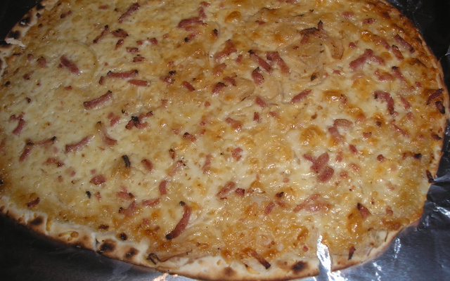 Flammekueche alsacienne