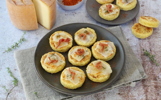 Mini-pizza de semoule au fromage Pur Brebis Pyrénées