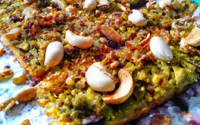 Mes Bricks croustillantes pistache viande hachée