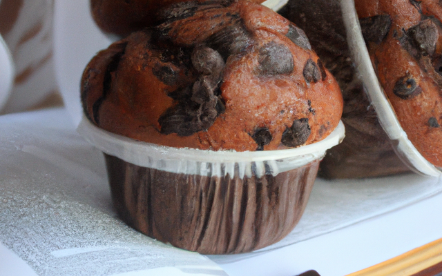 Muffins aux deux chocolats