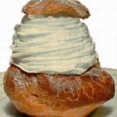 Profiteroles sauce chocolat noir