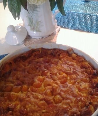 Clafoutis aux mirabelles économique