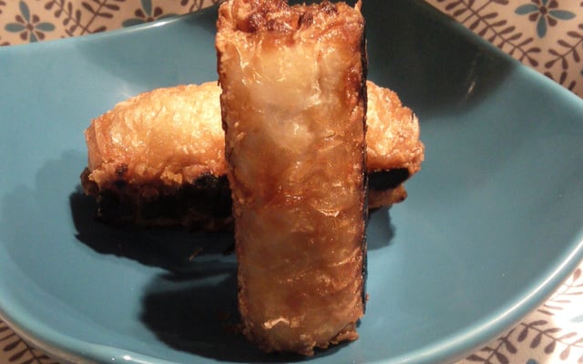 Nems au potimarron et au poulet