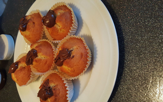 Muffins au cœur Nutella