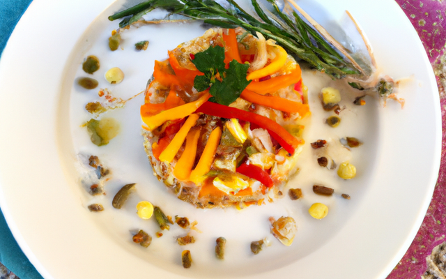 Risotto aux légumes en julienne