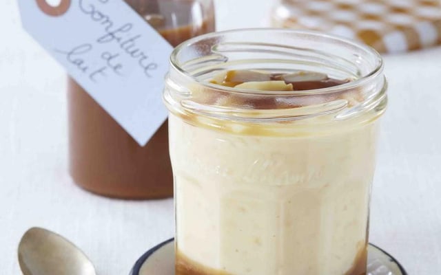 Riz au lait et confiture de lait maison