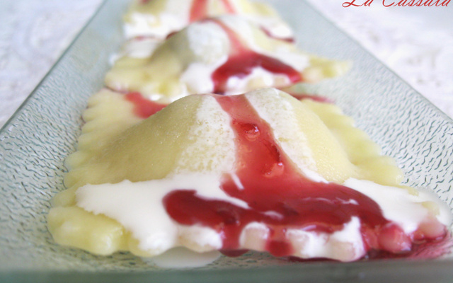 Raviolis sucrés