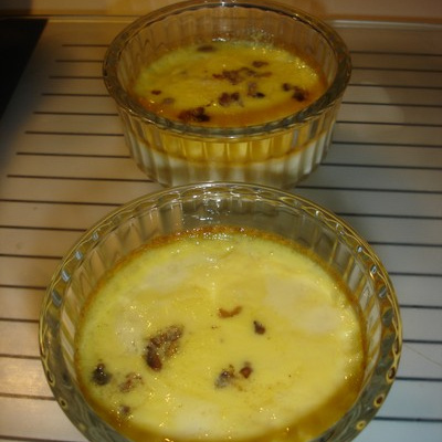 Entremets à la vanille et nougatine