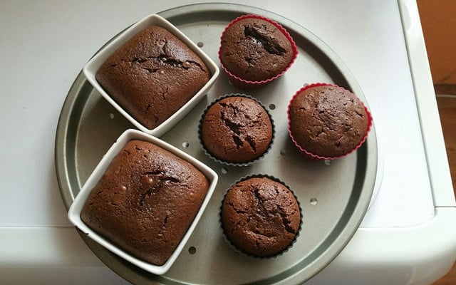 Mini-fondants au chocolat