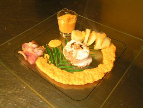 Lotte au pamplemousse