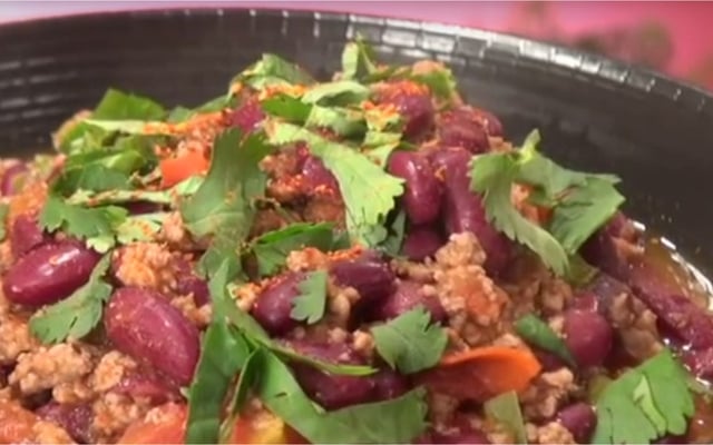 Chili con carne rapide et relevé