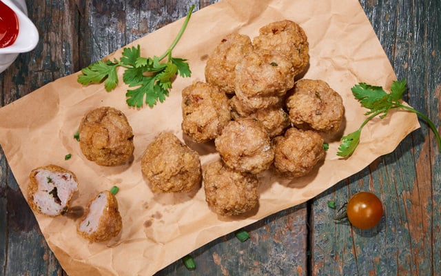 Croquettes aux deux poissons
