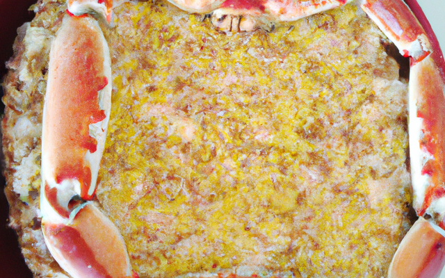Gâteau au crabe