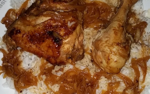 Poulet yassa de belle maman