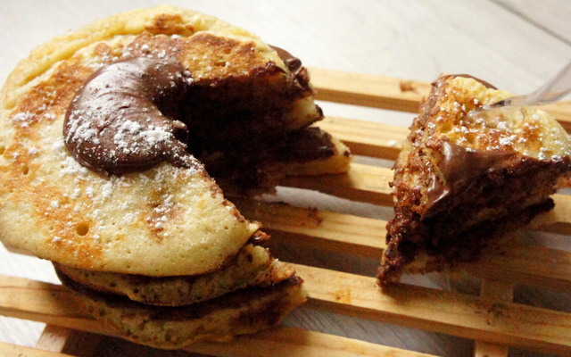 Pancake cake au nutella !